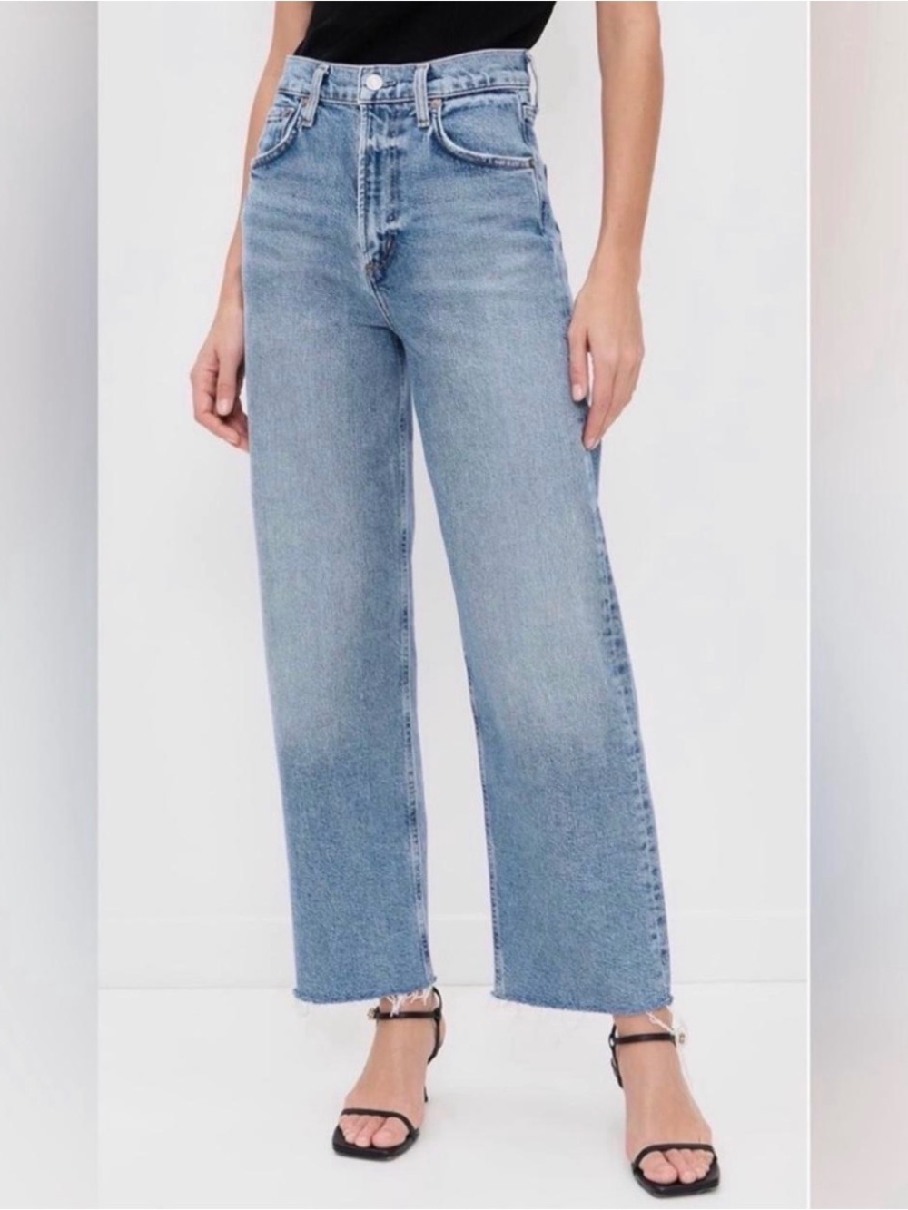 Agolde ren wide leg jean